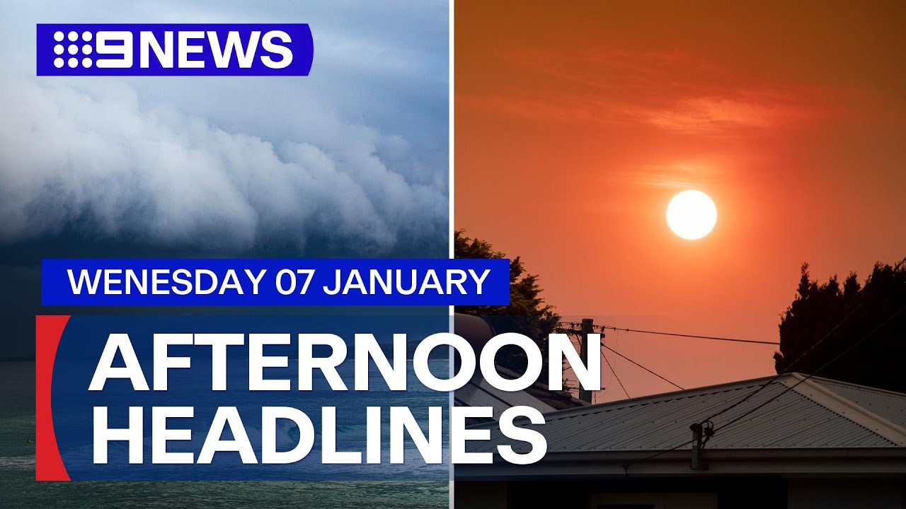 Extreme heatwave warnings across south-east; North Queensland on cyclone watch | 9 News Australia