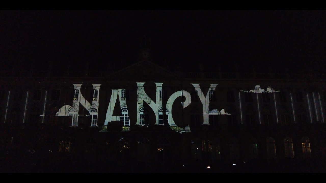 Mapping des Fêtes de Saint Nicolas Nancy 2022-2023-2024