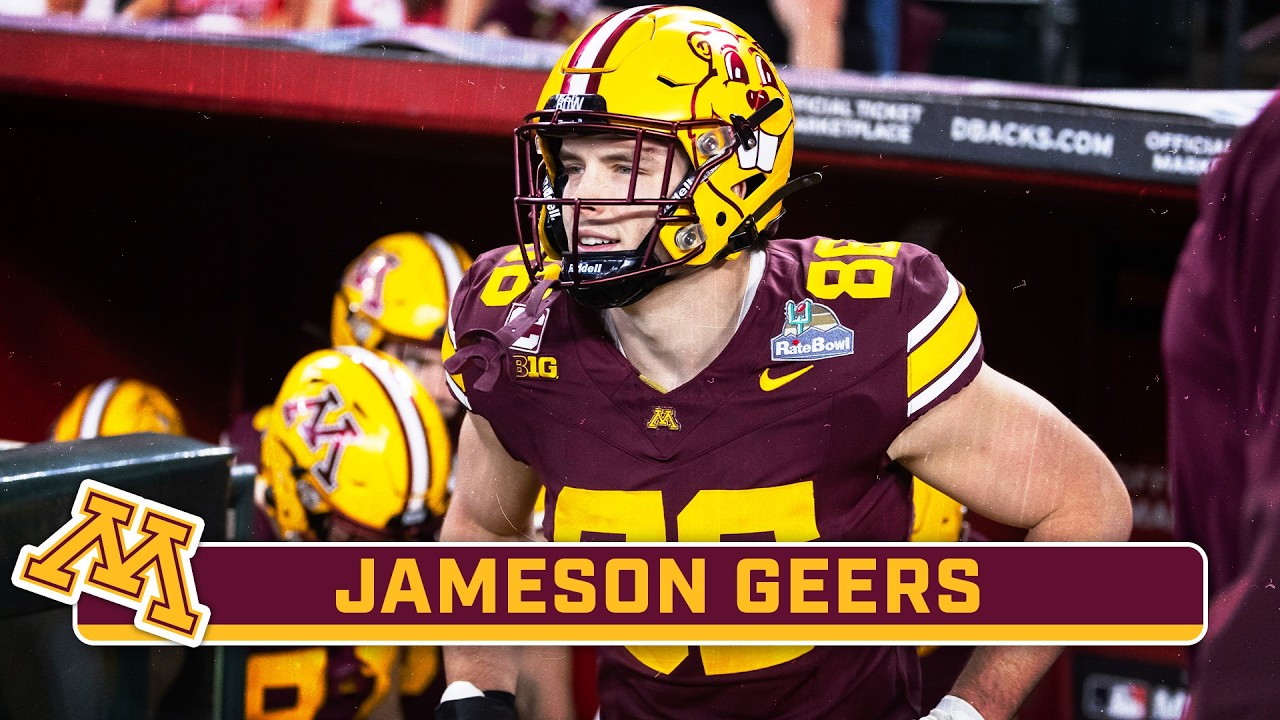 2026 SENIOR HIGHLIGHTS: TE Jameson Geers | Minnesota Football