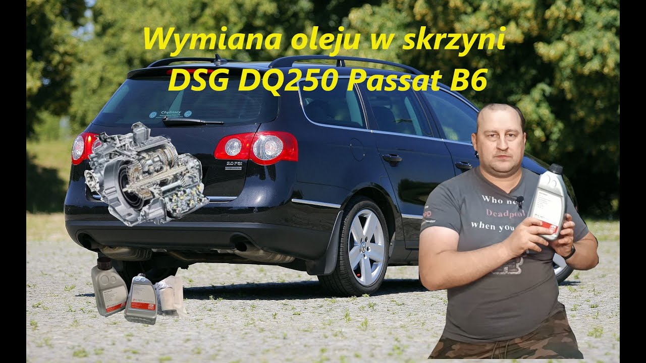 Wymiana oleju w skrzyni DSG DQ250 Passat B6