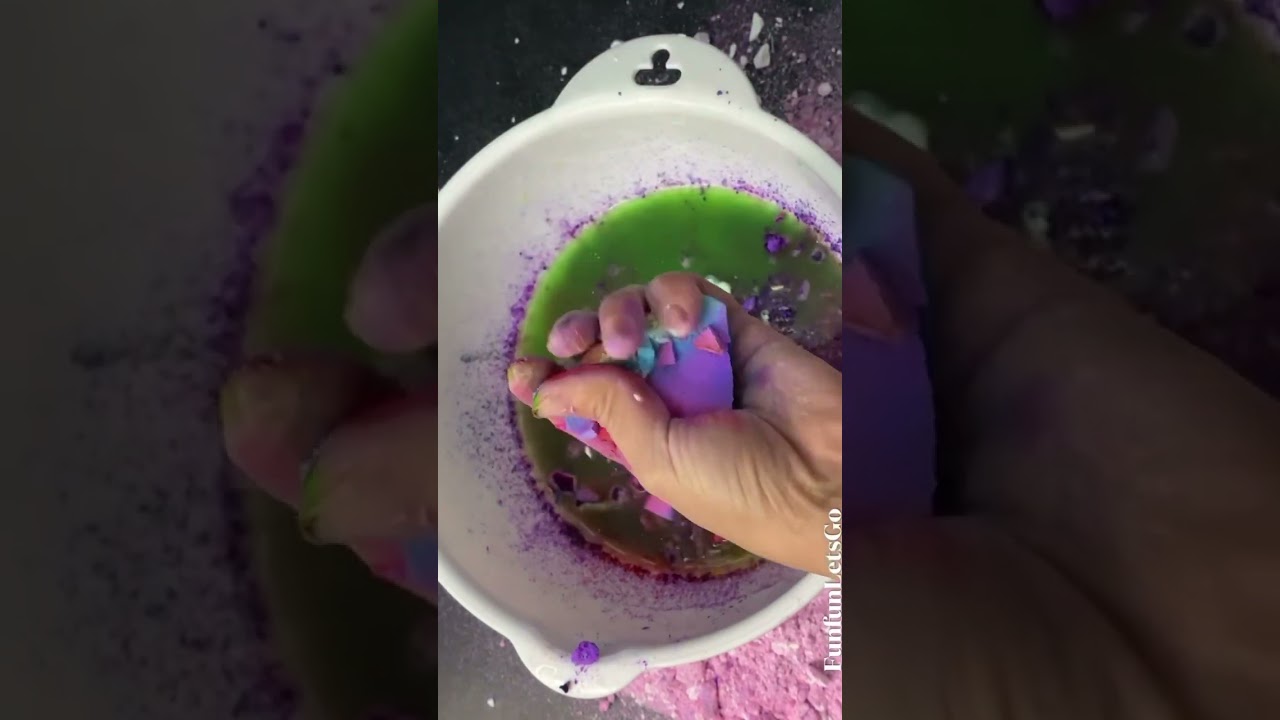 Yummy rainbow gym chalk