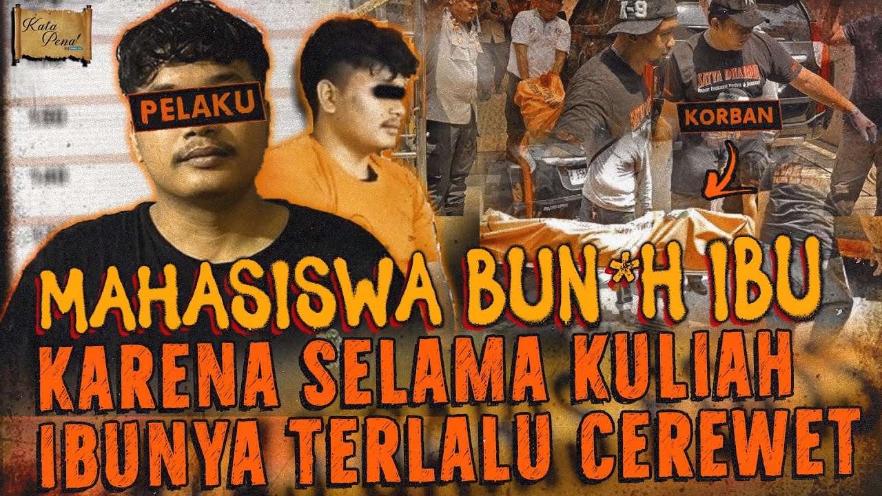 IBU CEREWET JADI ALASAN DIB*NUH ANAK KANDUNGNYA SENDIRI DI KALIMANTAN