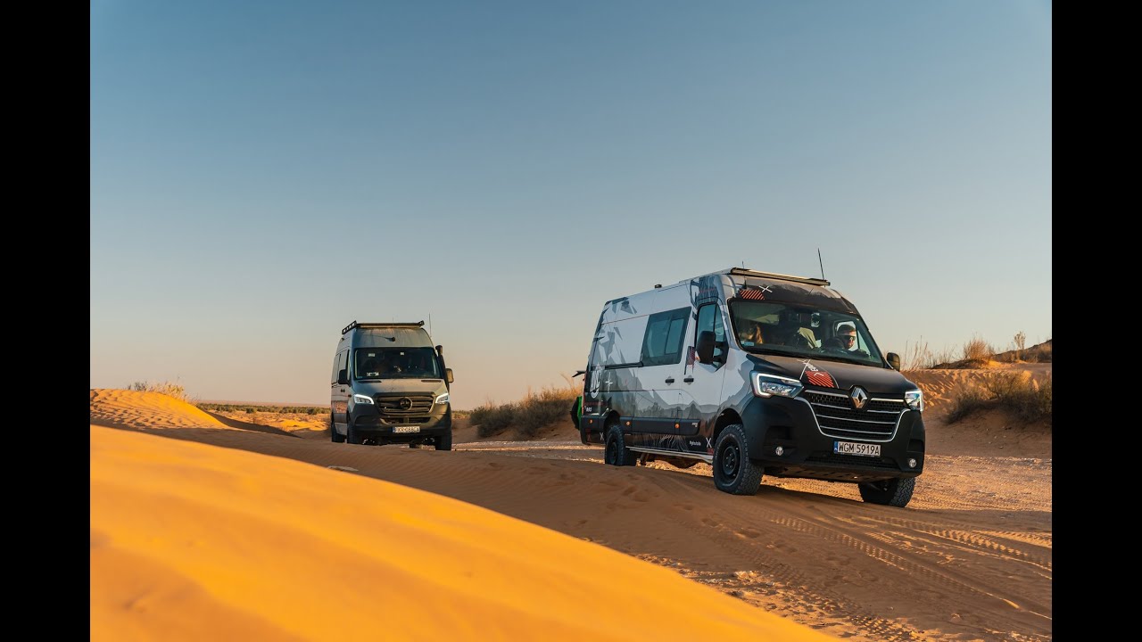 TUNEZJA 2022 | TUNISIA 4x4 VANLIFE EP3 | AWARIA W Afryce #sprinter4x4  #master4x4 #sahara