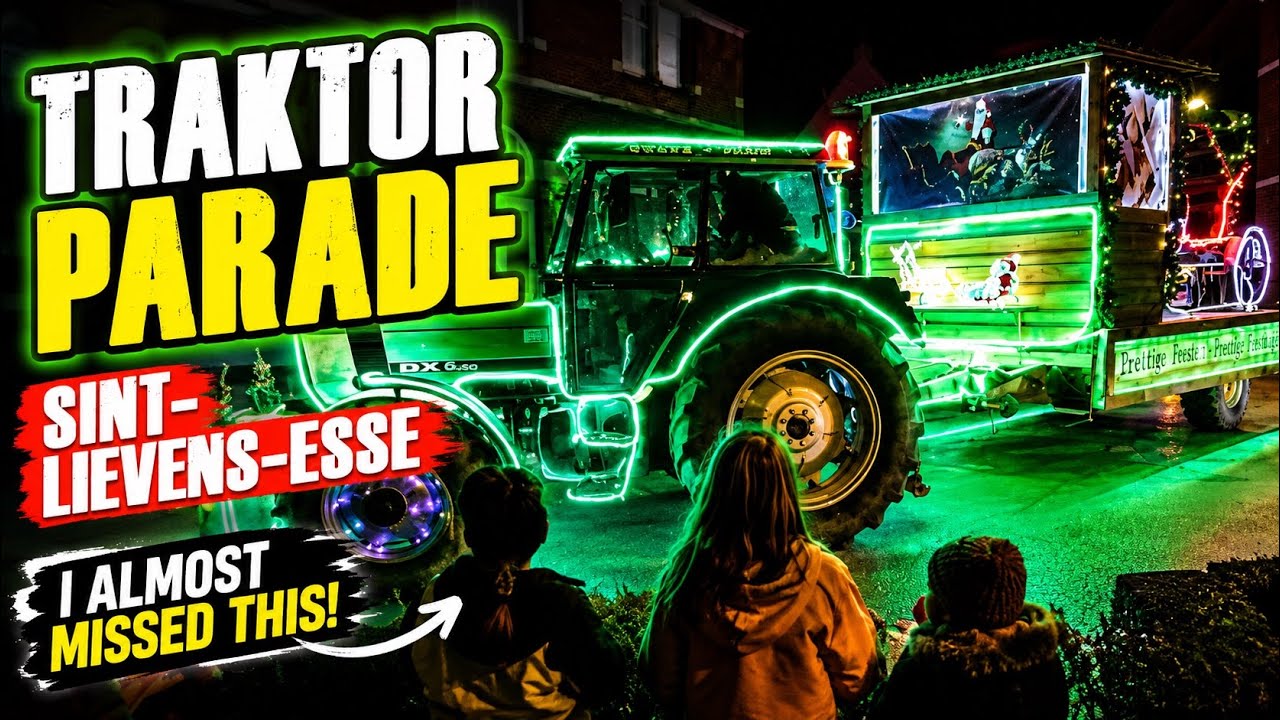 I Almost Missed This&hellip; The Illuminated Tractor Parade of Sint-Lievens-Esse (2025)