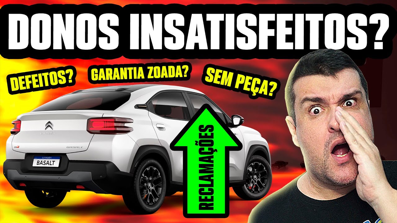 NOVO CITROEN BASALT: FALTA PEÇA, PÓS-VENDA RUIM e MUITAS RECLAMAÇÕES! É BURRICE COMPRAR LANÇAMENTO?