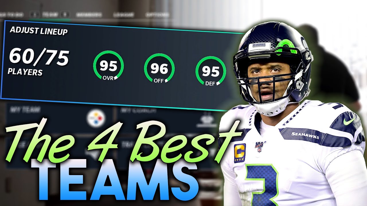 I Combined the FOUR BEST NFL Teams in Madden 21 and The Results Surprised Me
