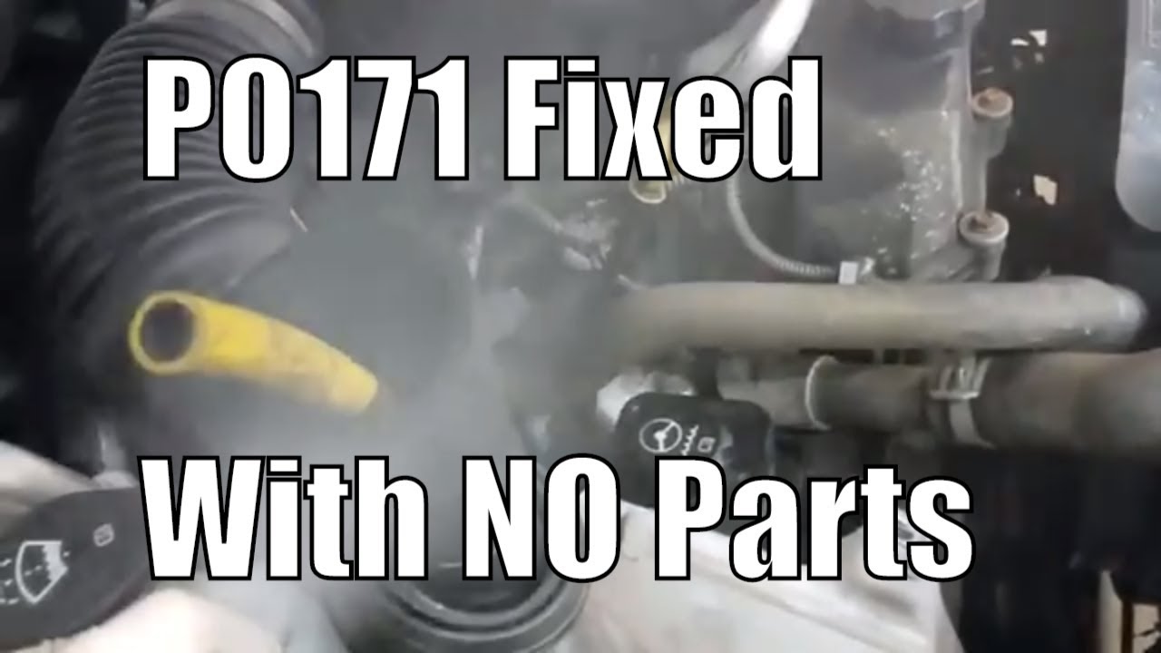 P0171 Слишком бедная система, ряд 1, Chevy Trailblazer. «Решено без деталей».