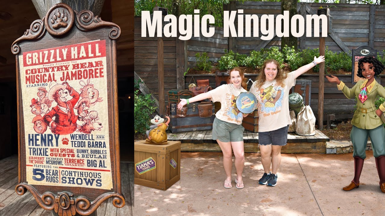 NEW at Magic Kingdom NEW Country Bear Musical Jamboree, Summer Crowds & Tiana's Bayou Adventure
