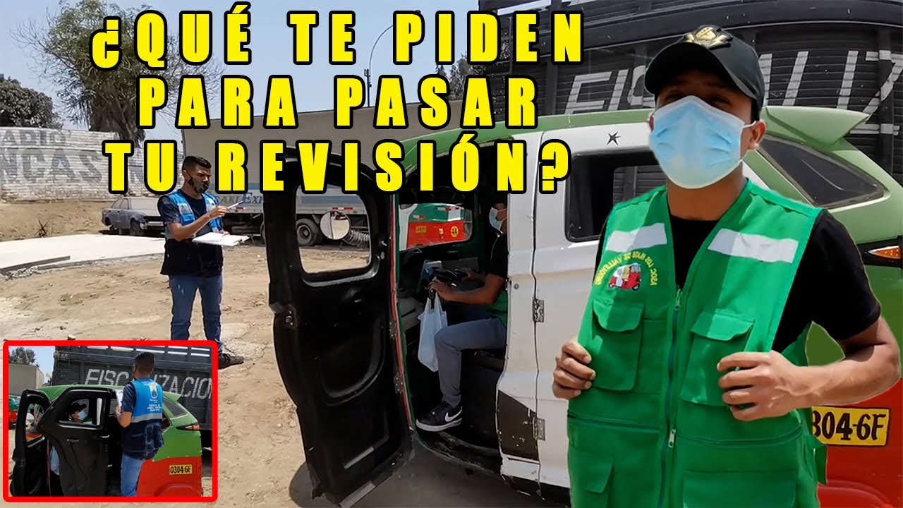 ¿CÓMO PASÉ LA REVISIÓN TÉCNICA DE MI MOTOTAXI? | LO QUE NO DEBES HACER | ALEX