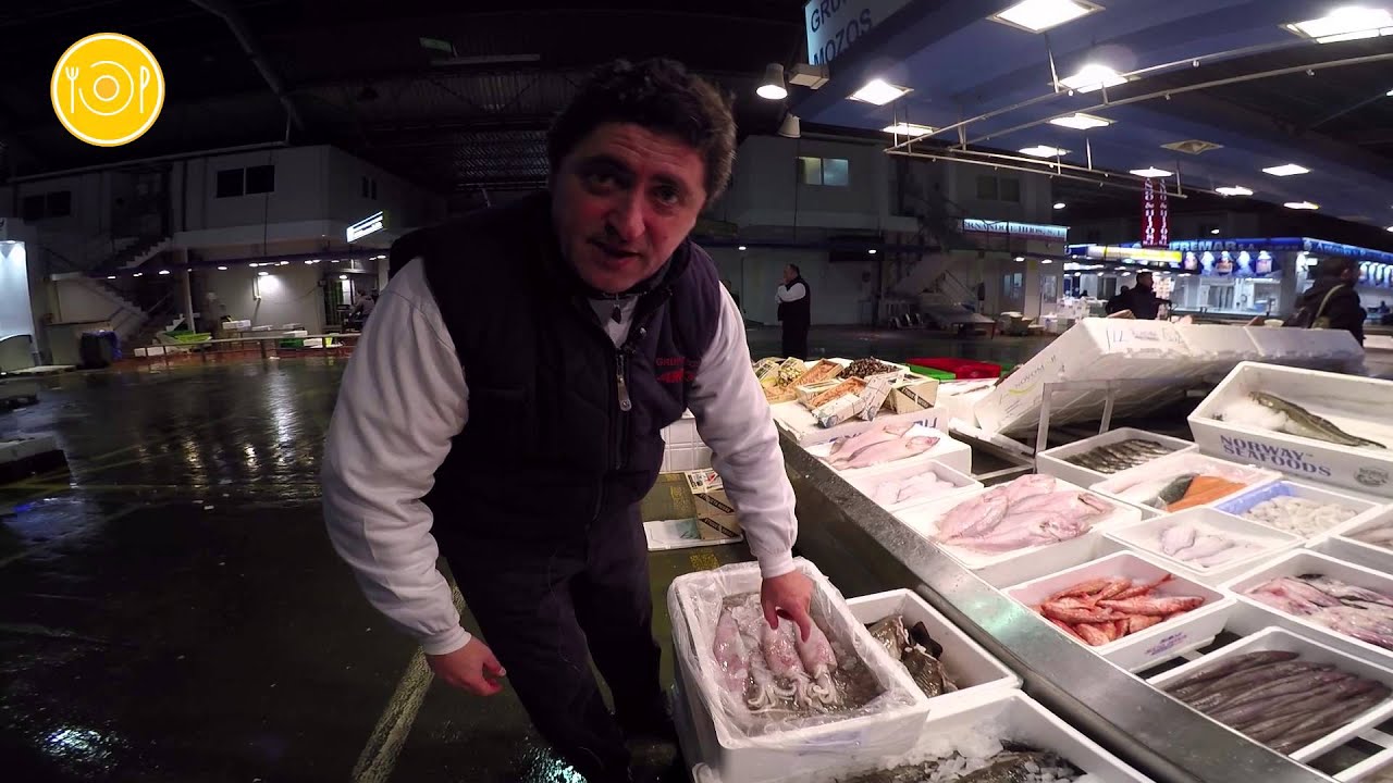 La distribución del calamar desde Mercamadrid