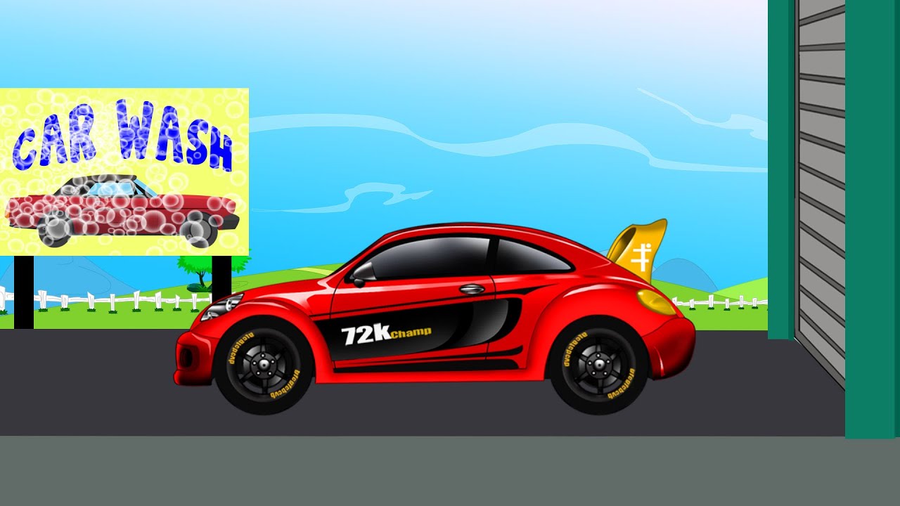 Racing Car | Sports Car | Car Wash
