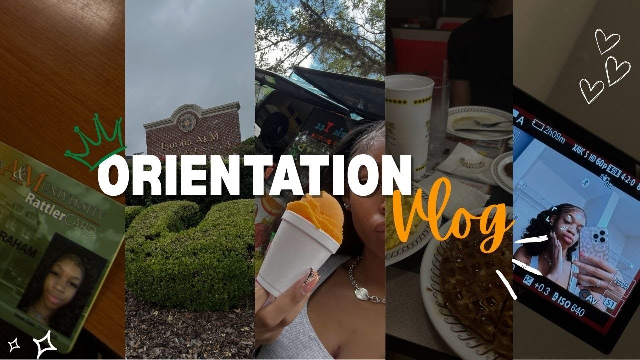 FAMU NEW STUDENT ORIENTATION VLOG | party, friends, + more
