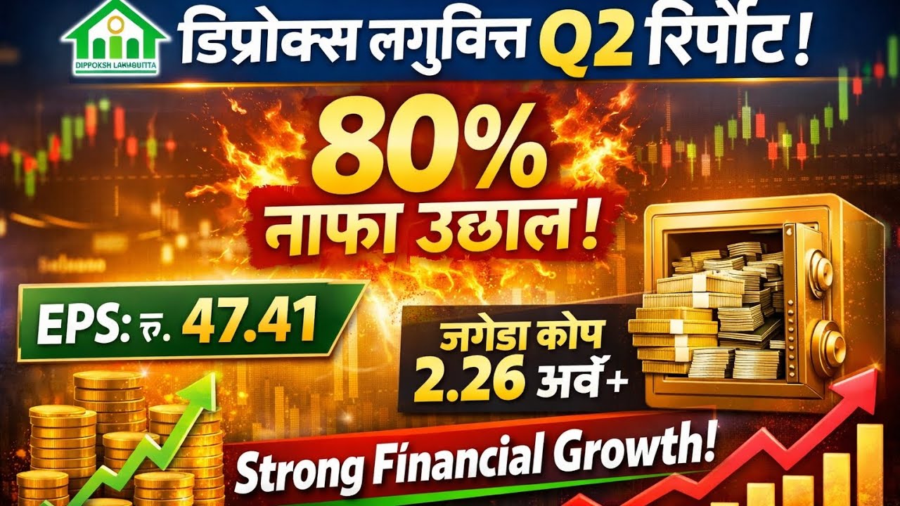 डिप्रोक्स लघुवित्तको धमाकेदार Q2 रिपोर्ट 🔥 80% नाफा उछाल | EPS 47+ | Strong Financial Growth!