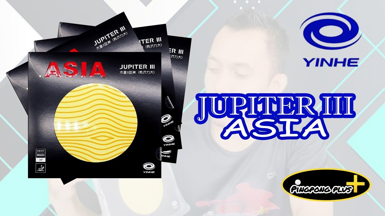 Yinhe Jupiter III Asia || Newest Sticky, spinny & Elastic Table Tennis Rubber