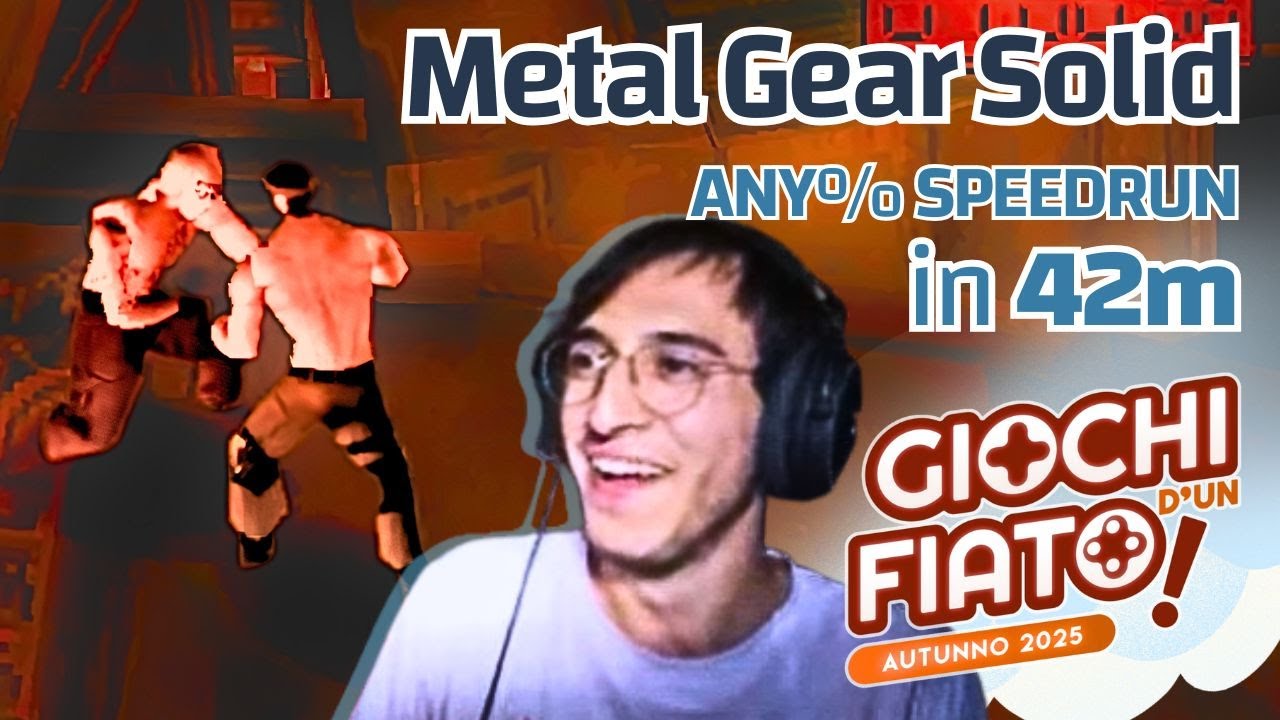 METAL GEAR SOLID Speedrun ITA Any% con Thefoxy1978 in 42:28