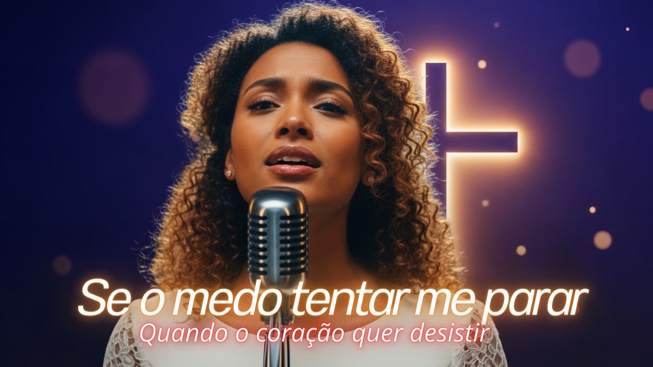Se o Medo Tentar Me Parar – Letra Oficial | Música Gospel | Louvor de Fé e Coragem
