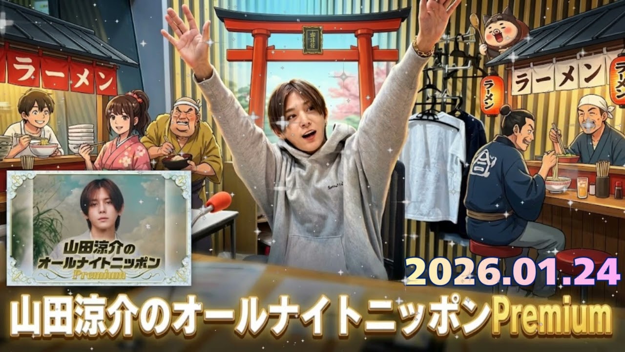 🔴【神回】山田涼介、深夜のテンションでキャラ崩壊！？まさかの「プライベート暴露」にスタッフも爆笑 2026.01.25 ANNP