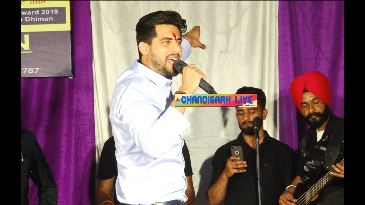 Singga Performing LIve on Stage at Dera bassi On Shri Vishwakarma day Celebration 2019