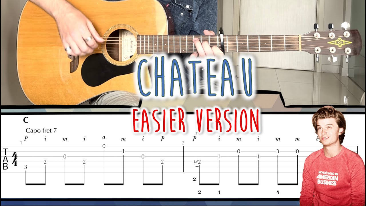 Chateau - Djo | Guitar Tutorial with TABS and chords
