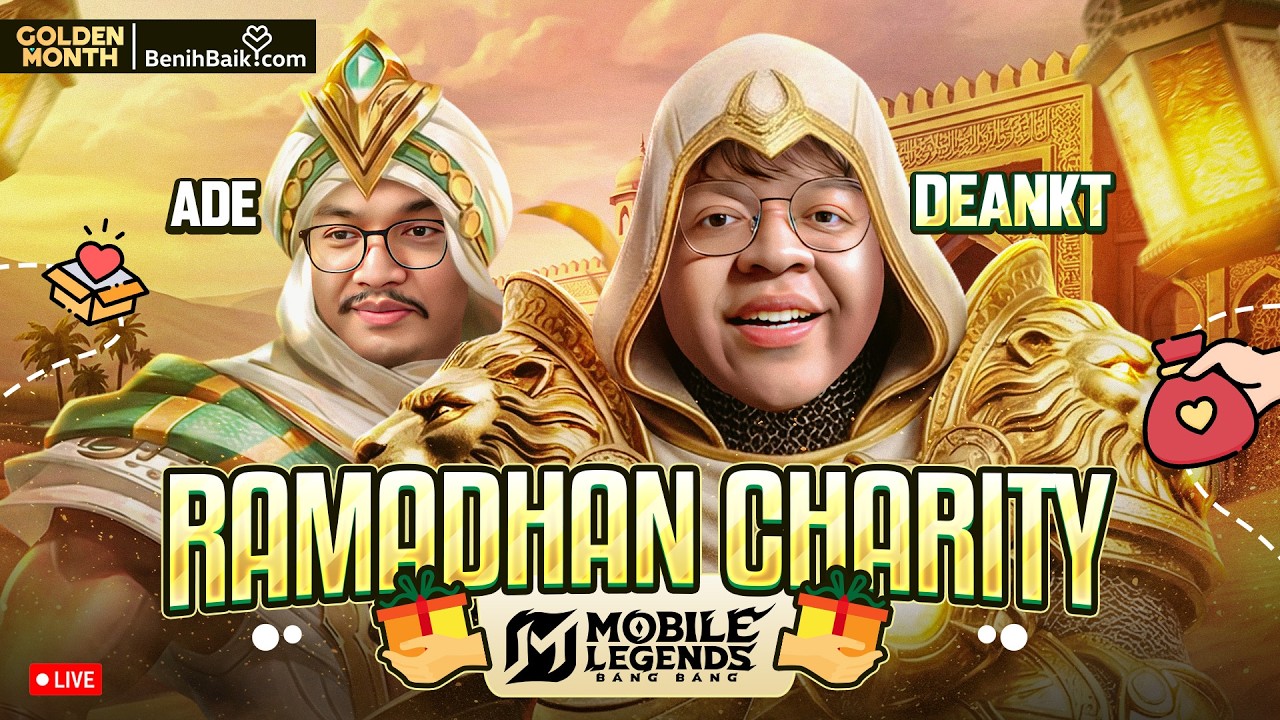 DAY 3 PUASA - CHARITY STREAM untuk Anak Pejuang Kanker Bersama MLBB & BENIH BAIK w/ @set1awanade