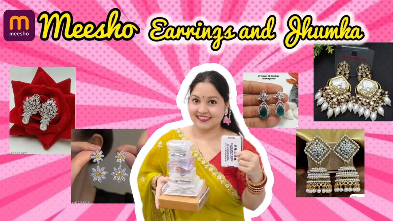 Premium Partywear and Korean Jewellery From Meesho |Meesho Jewellery Haul