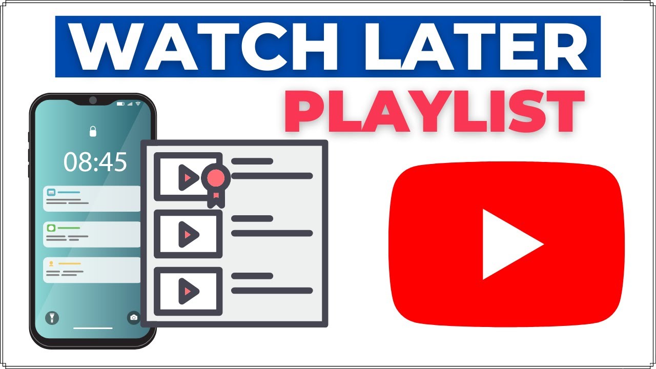How to Find Watch Later Playlist on YouTube App 2024