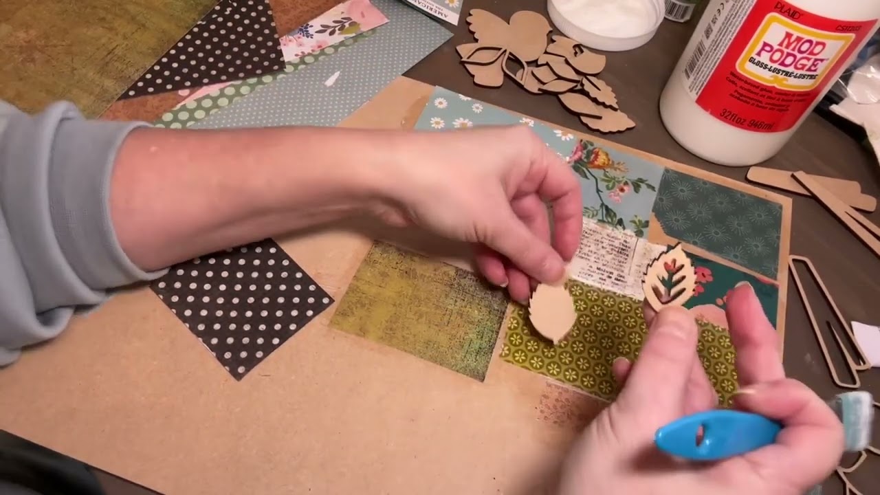 NicCreates-Magnet set assembly using papers/fabric