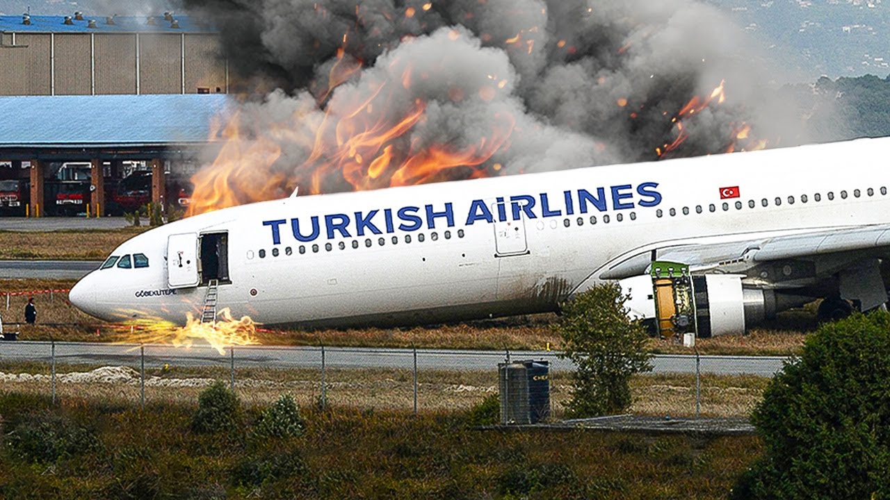 A Routine Landing Instantly Turns into a Disaster | Blind Approach | Turkish Airlines 726