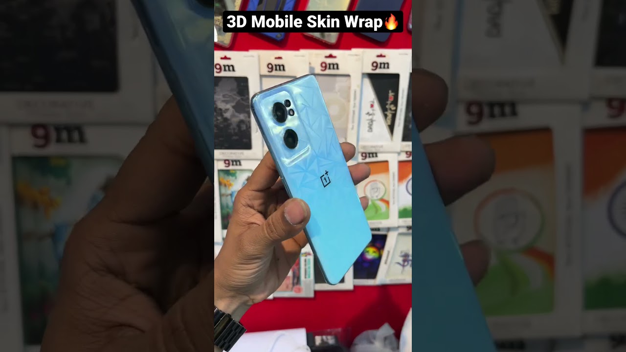 One Plus Nord CE 2 Mobile Back Skin Wrap | 3D Mobile Skins #mobileskins #mobilewrap #new #oneplus