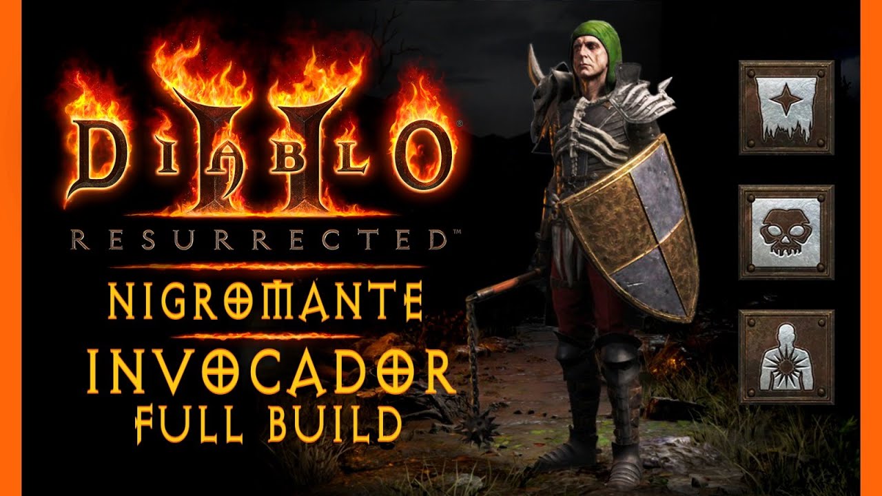 BUILD COMPLETA - NIGROMANTE DE INVOCACIÓN - DIABLO 2 RESURRECTED en ESPAÑOL