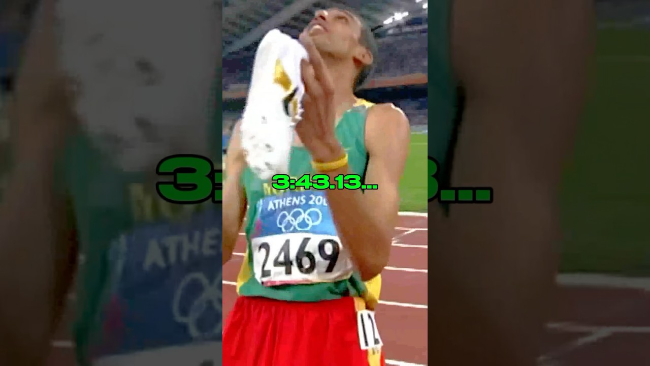 The fastest mile ever ran 😳 #running #trackandfield #shorts #history