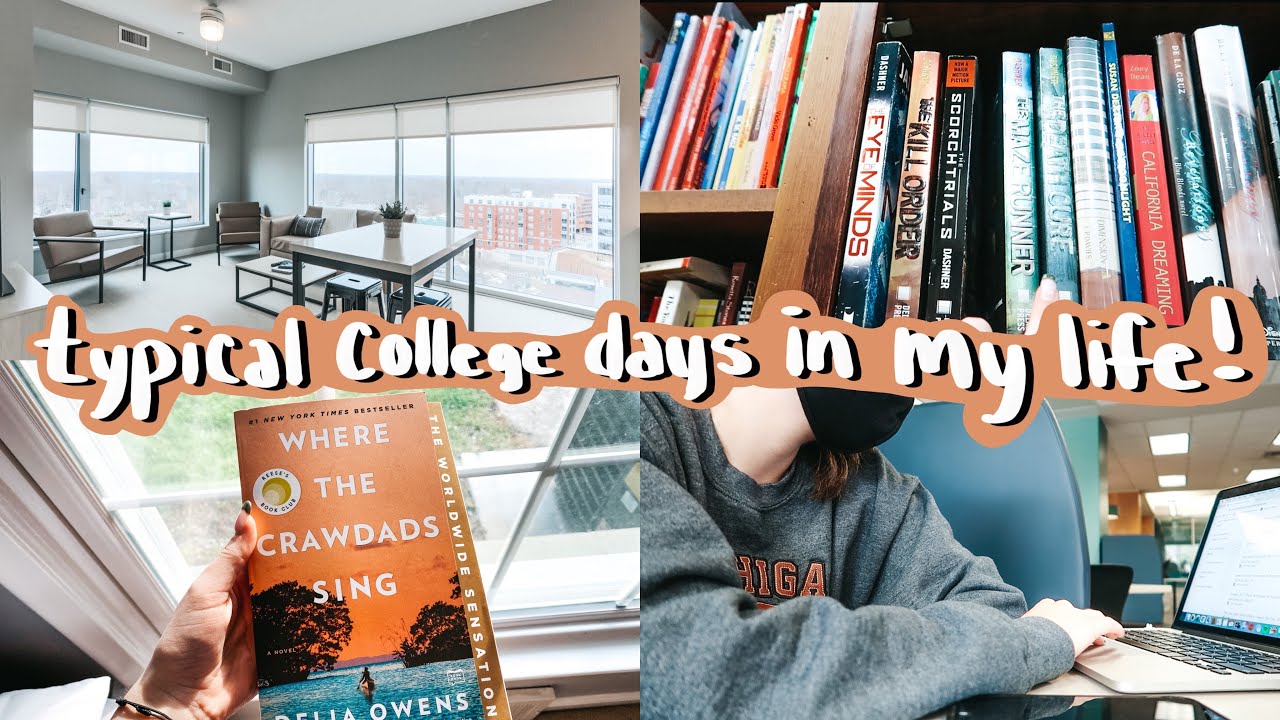 typical college days in my life | apartment hunting, book shopping & online classes