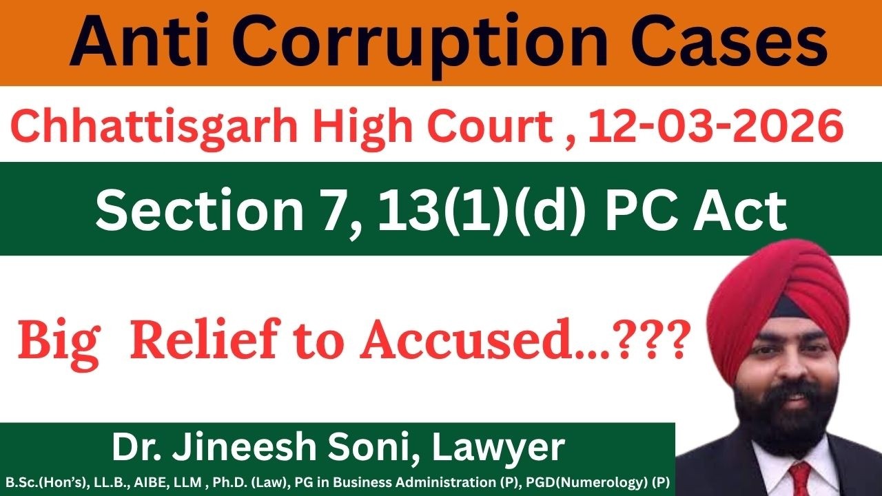 Latest Anti-Corruption Legal Updates in India | Key Supreme Court & High Court Judgments Explained