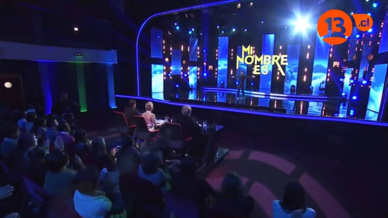 Imitador chileno de Raphael-cierro mis ojos (Programa MI NOMBRE ES-CANAL 13)