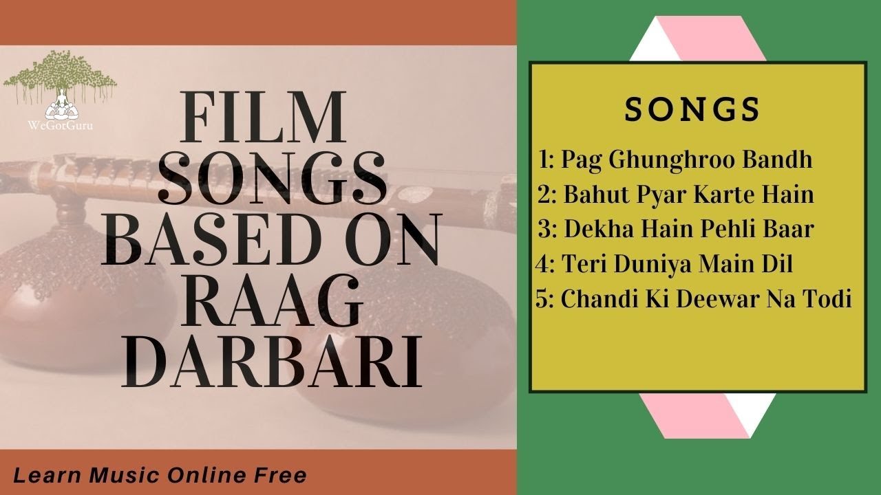Raag Darbari | Film Songs | WeGotGuru | Learn Music Online