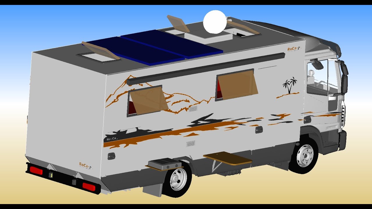 RoCa-r DIY Fusion Camper on Iveco Eurocargo 75 - 1. The concept of our new motorhome