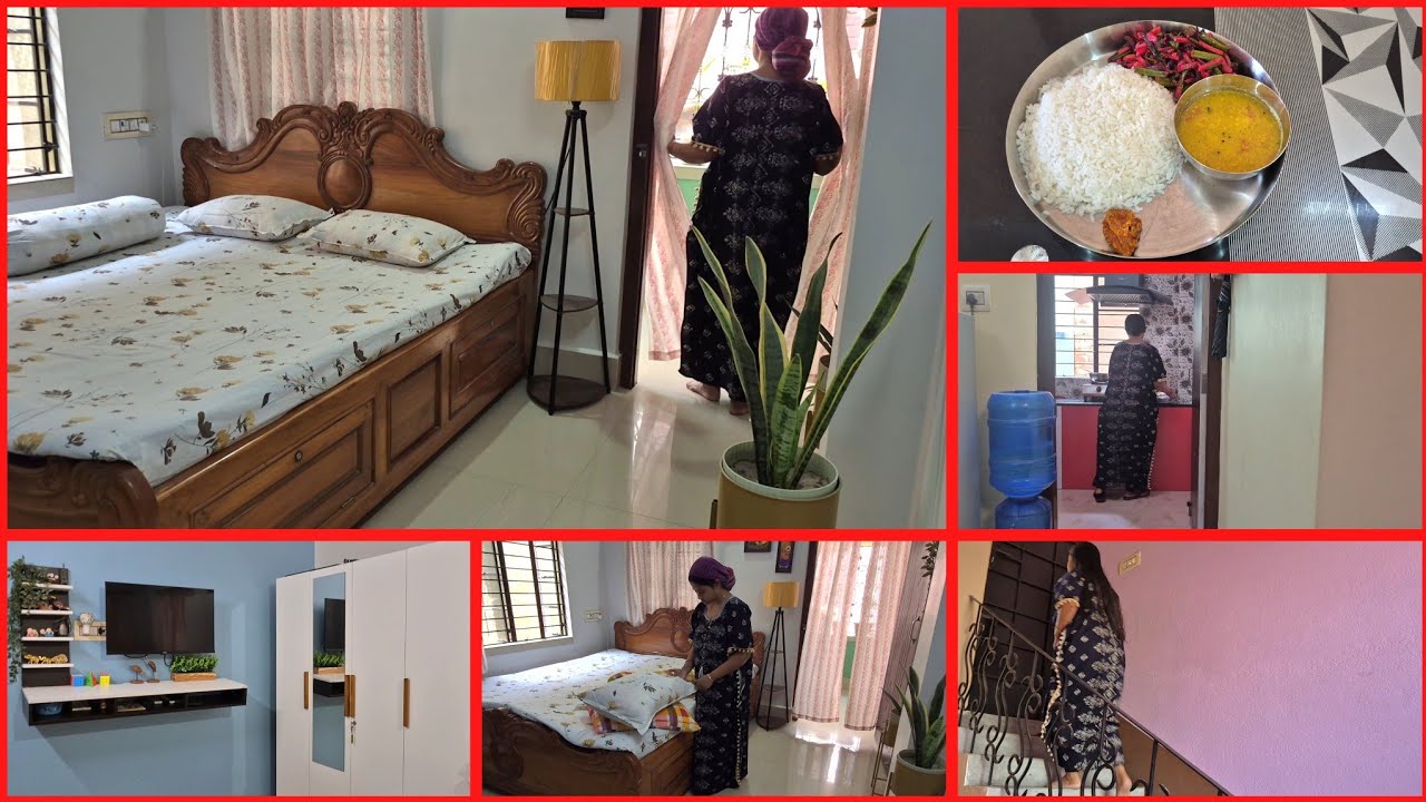 🏡আমার শোয়ার ঘরটি সব সময় ছিমছাম রাখি। যেহেতু সারাদিনের ক্লান্তি এখানে শেষ হয়। ব্যস্ত দিনের রুটিন।