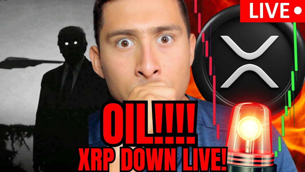 XRP DOWN LIVE NOW!!! (OIL SKYROCKETING NEWS)