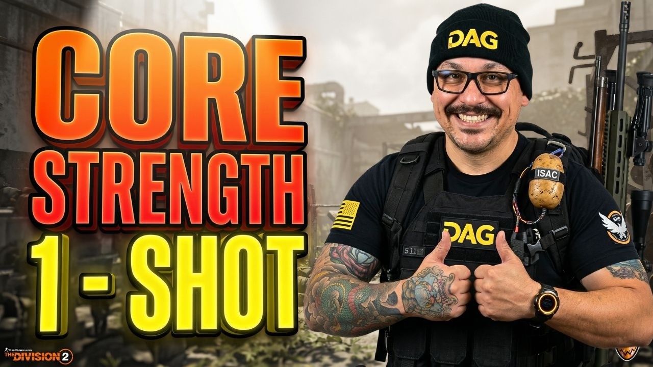 NEW CORE STREGNTH | 1-Shot 1886 Rifle Build | 1.7M Armor Tank | Division 2