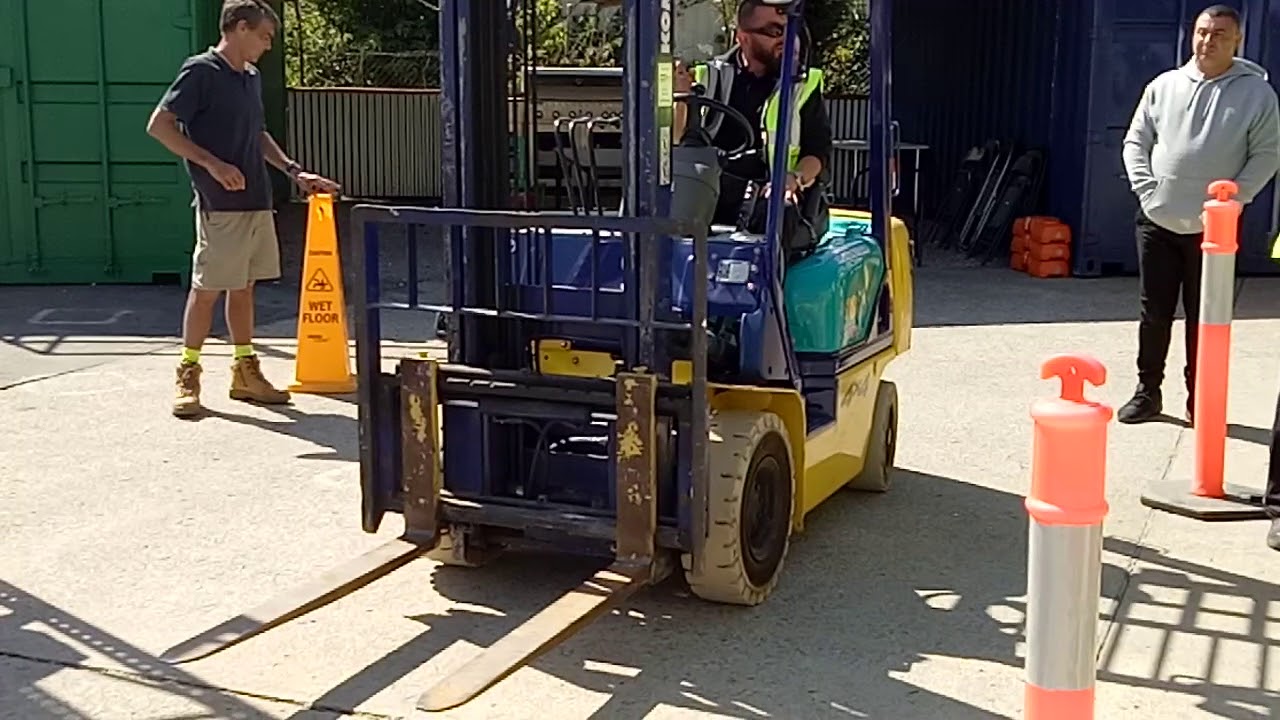 Forklift Instruction - AIOT Lidcombe NSW Australia