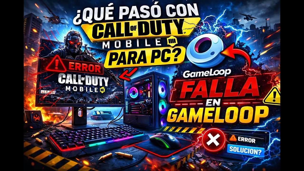 Adiós a Call Of Duty Mobile en PC! | ERRORES del emulador Gameloop COD | CALL OF DUTY MOBILE