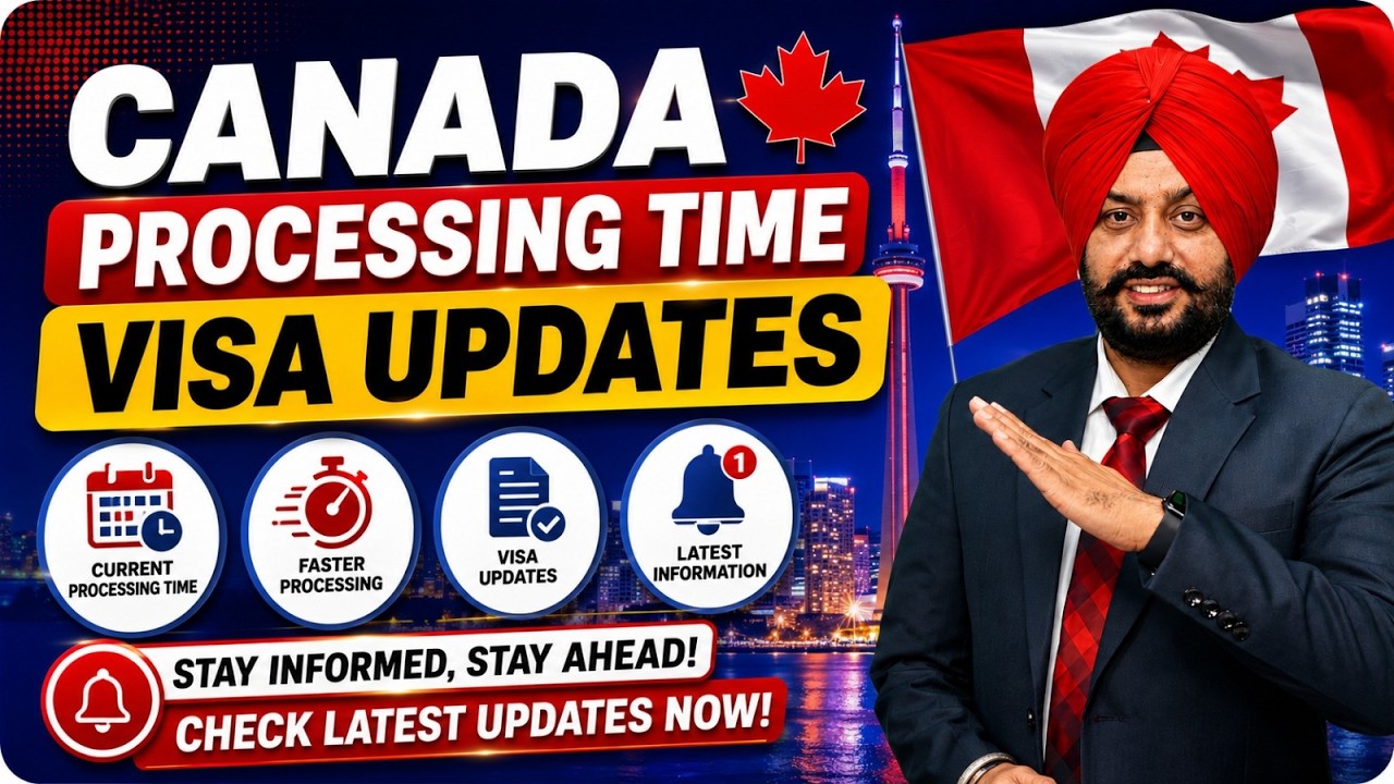 CANADA 🇨🇦 PROCESSING TIME VISA UPDATES | STUDY VISA UPDATES 2026 |  USA CANADA UK | THE VISA OFFIC