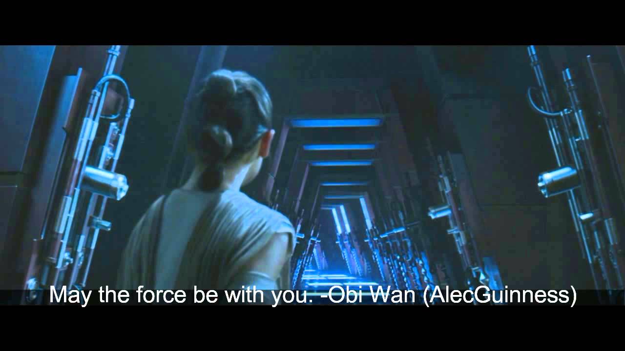 Star Wars - Flashback Force Vision Scene (Subtitles) HQ (Enhanced Audio)