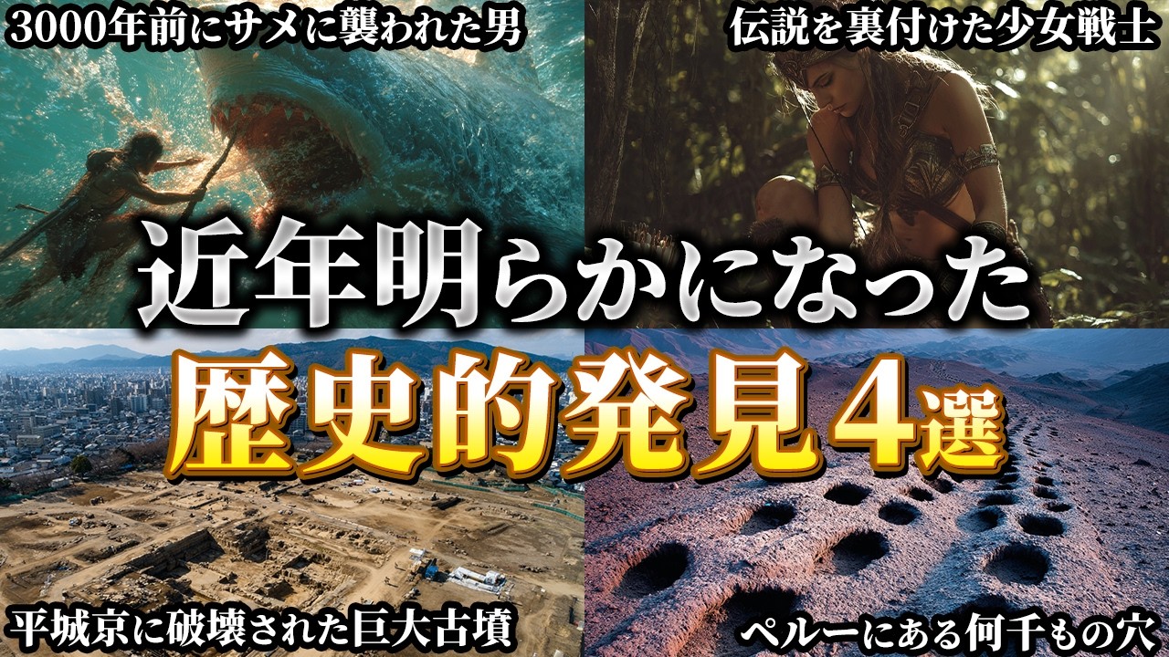 【ゆっくり解説】近年判明した歴史的発見4選