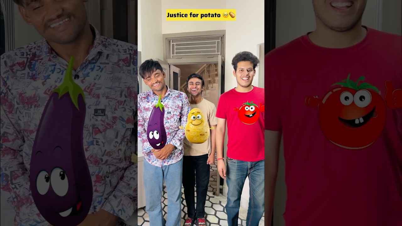 Potato ki kahani🥹 #comedy #funny #funnycomedy #comedyshorts
