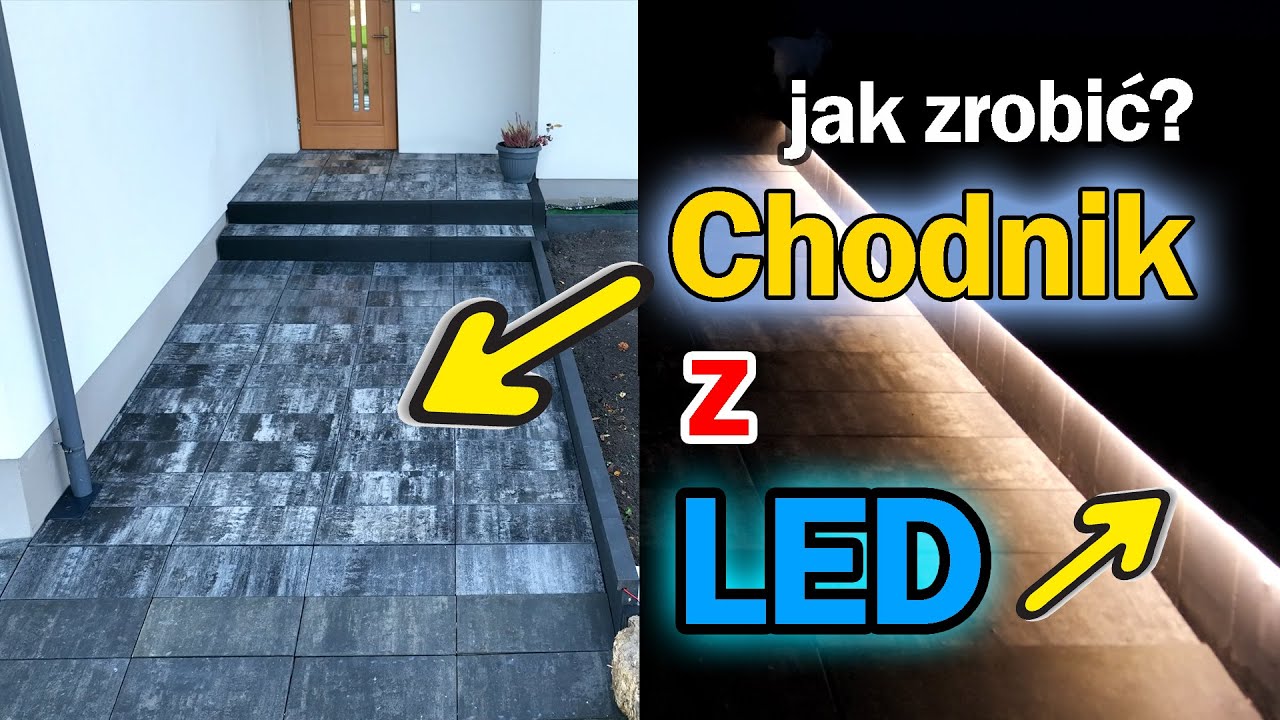 Jak zrobić chodnik z podświetleniem LED | samodzielnie !