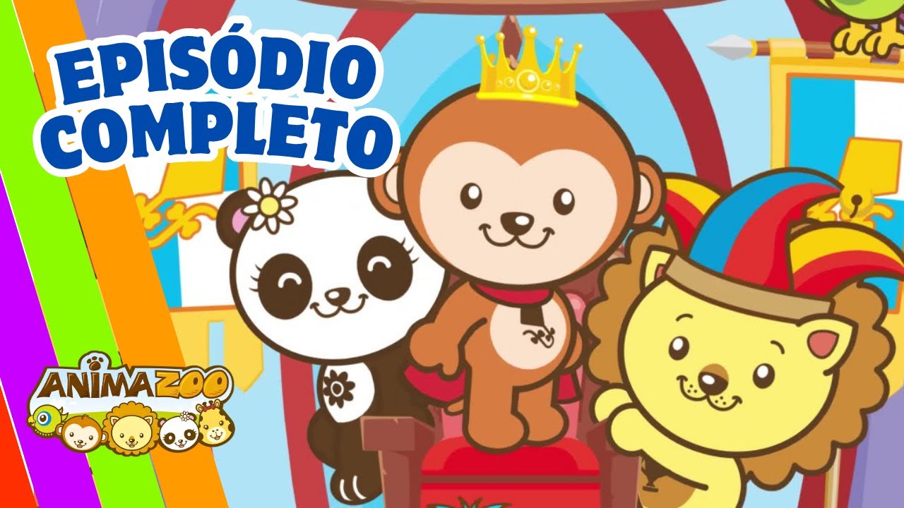 ALTO ASTRAL 🧿 Desenho Animado Educativo ♫ Animazoo Kids 🦁🐼🦒🦜🐵