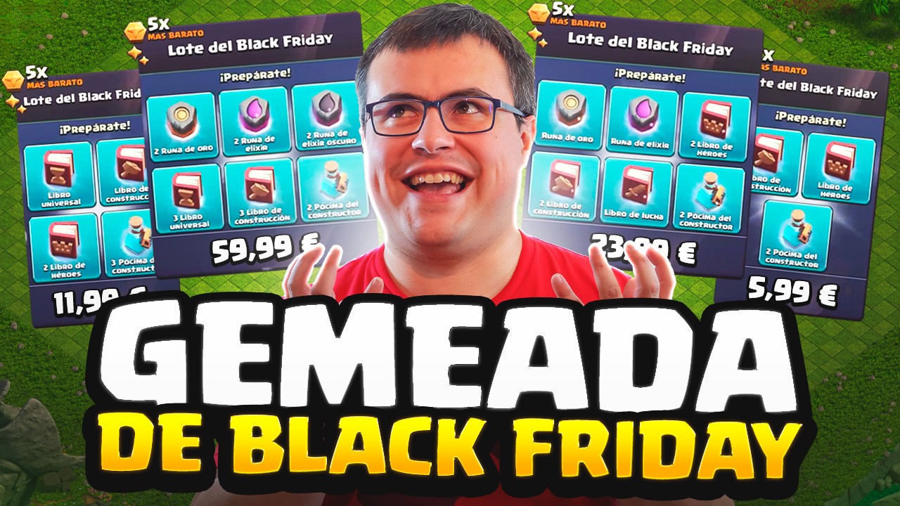 GEMEADA de Todo el Black Friday 🤑 Clash of Clans