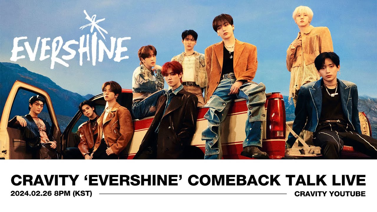 CRAVITY 'EVERSHINE' COMEBACK TALK LIVE