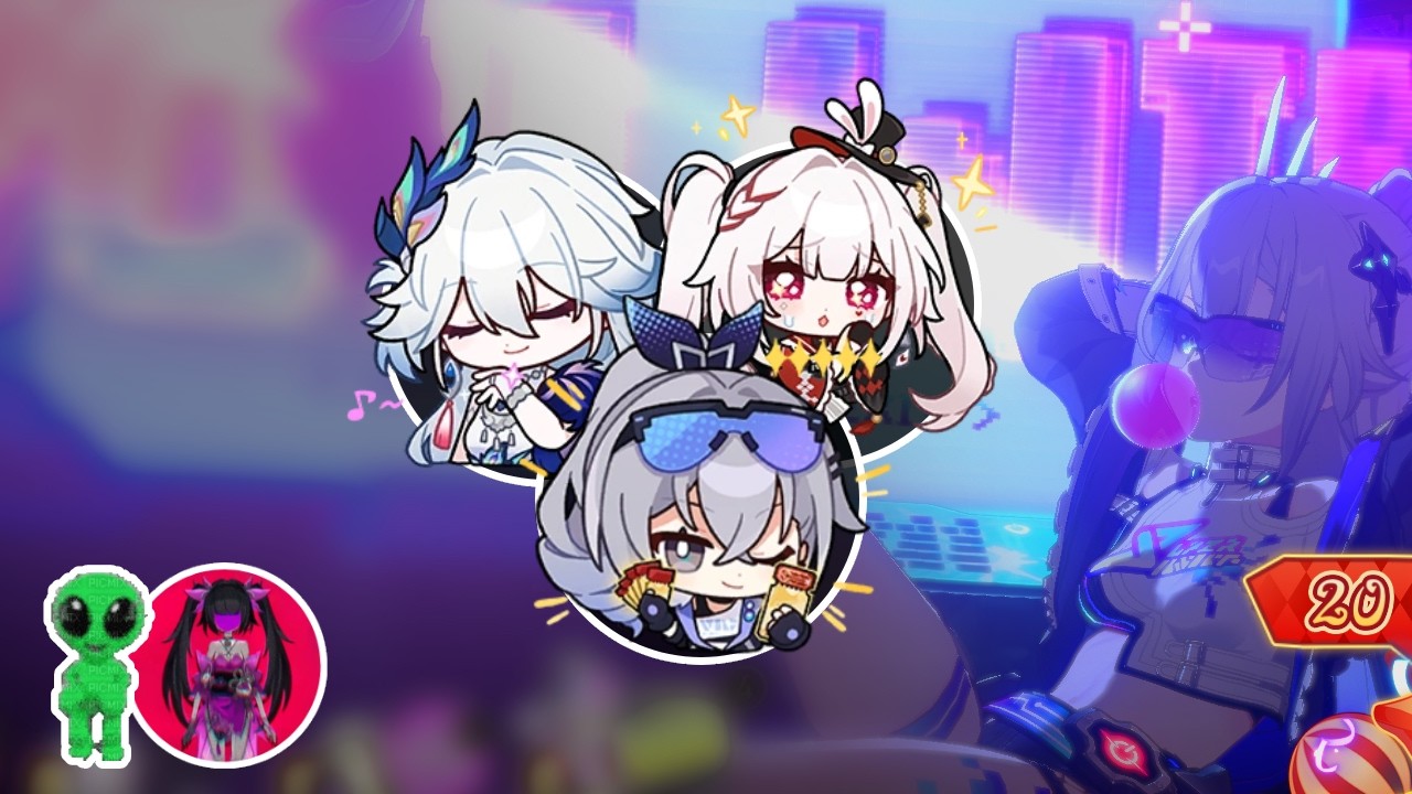 5 Cost Silver Wolf Lv.999 0 Cycles Dark Sam & Kafka (NO E6 Welt) | Honkai: Star Rail MoC